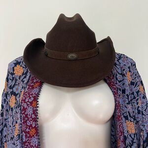 Bullhide 100% wool Hop a long cowboy hat